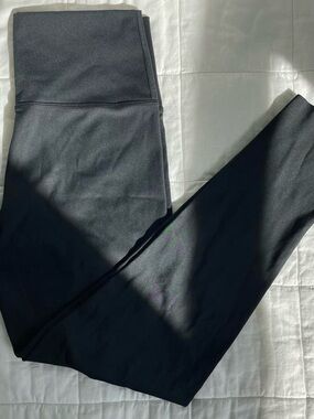 Aerie OFFLINE by Aerie Goals High-Waisted 7/8 Black Leggings - L